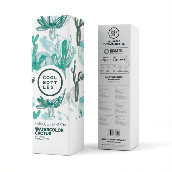 藝術家 lara costafreda watercolor cactus 仙人掌