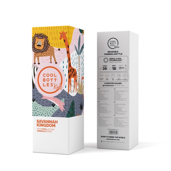 cool bottles kids 260ml 兒童保溫瓶 – spring flowers 🌸